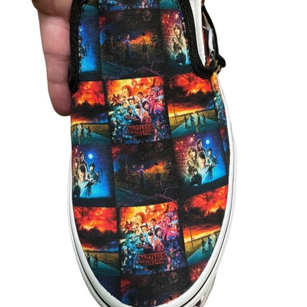 NWT Stranger Things Vans‎ Customs Sz 6.5 Men’s/ 8 Women’s - Picture 6 of 9